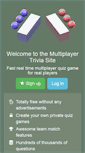 Mobile Screenshot of multiplayertrivia.com